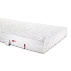 Ecke der Lattoflex Matratze E, 16 cm hoch.